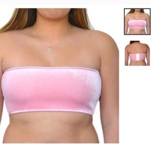 Hoaka Pink Velvet Kiko Swim Top, Medium